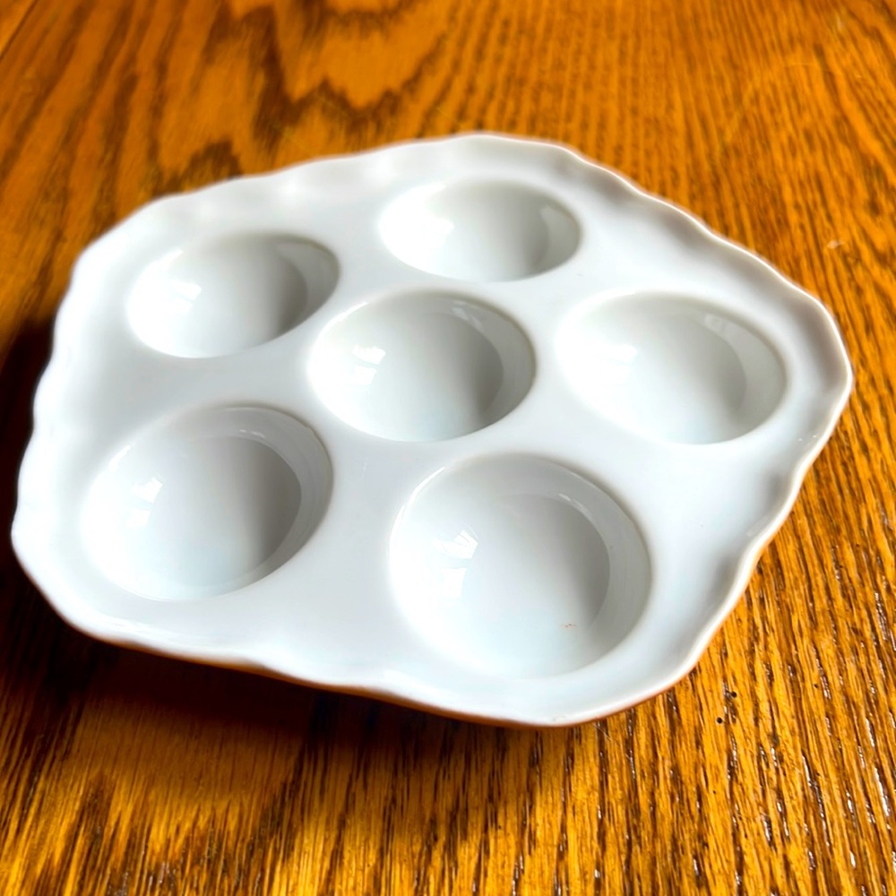Luzifer Bauscher Weiden egg server for hard boiled or deviled eggs
